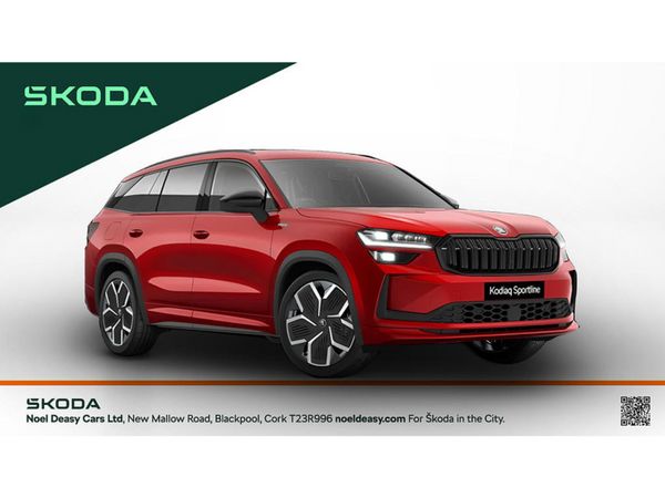 Skoda Kodiaq SUV, Diesel, 2026, Red