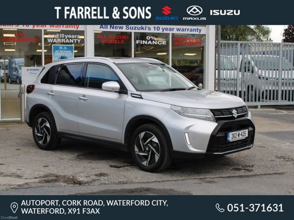 Suzuki Vitara SUV, Petrol Hybrid, 2026, Silver
