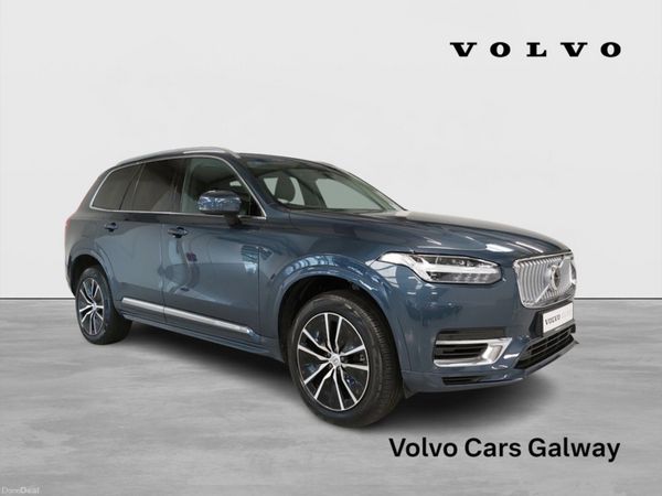 Volvo XC90 SUV, Petrol Plug-in Hybrid, 2024, Blue