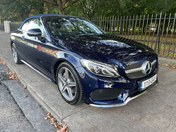 Mercedes-Benz C-Class Convertible, Diesel, 2017, Blue