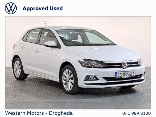 Volkswagen Polo Hatchback, Petrol, 2020, White
