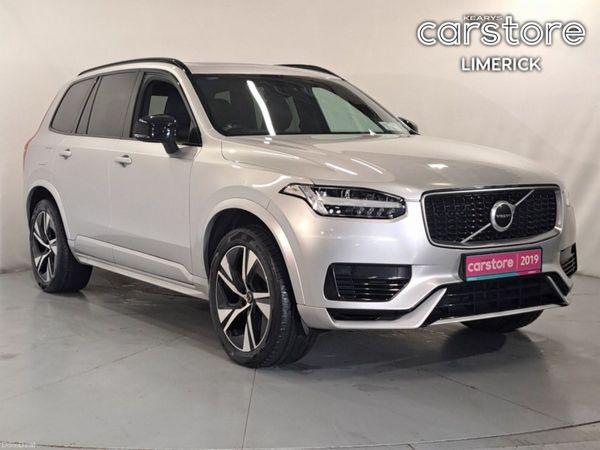 Volvo XC90 SUV, Petrol Plug-in Hybrid, 2019, Silver