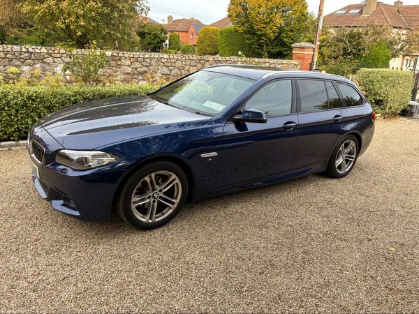 BMW 5-Series Estate, Diesel, 2016, Blue