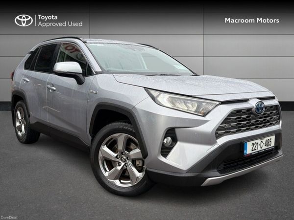 Toyota RAV4 SUV, Petrol Hybrid, 2022, Grey