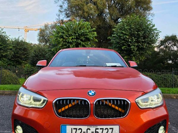 BMW 1-Series Hatchback, Diesel, 2017, Orange