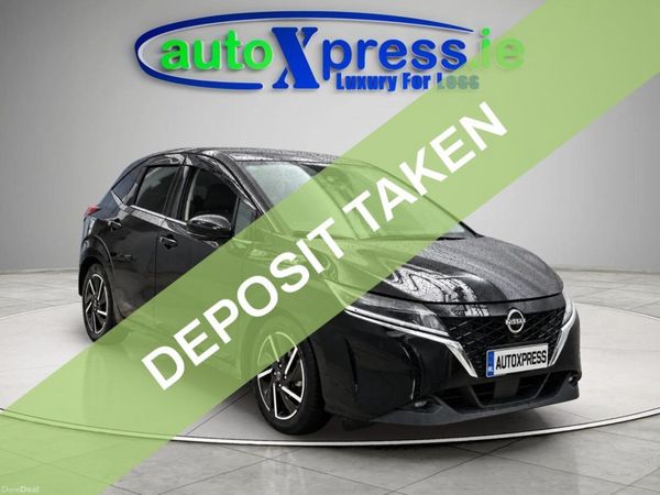 Nissan Note Hatchback, Petrol Hybrid, 2021, Black