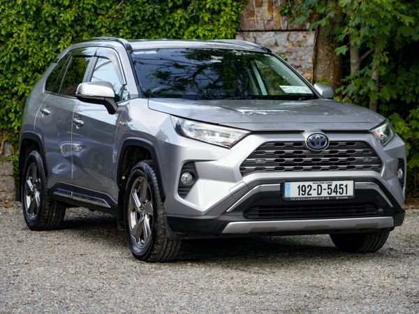 Toyota RAV4 SUV, Petrol Hybrid, 2019, Grey
