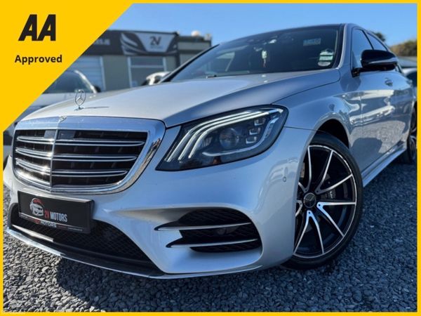 Mercedes-Benz S-Class Saloon, Diesel, 2018, Silver