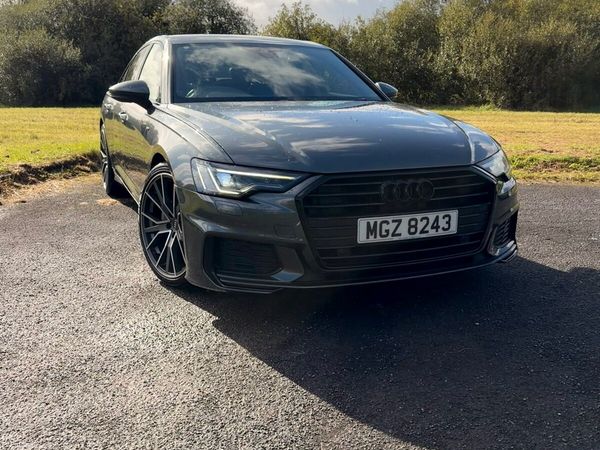 Audi A6 Saloon, Diesel Hybrid, 2019, Grey