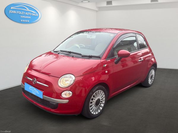 Fiat 500 Hatchback, Petrol, 2013, Red