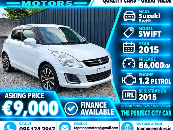 Suzuki Swift Hatchback, Petrol, 2015, White