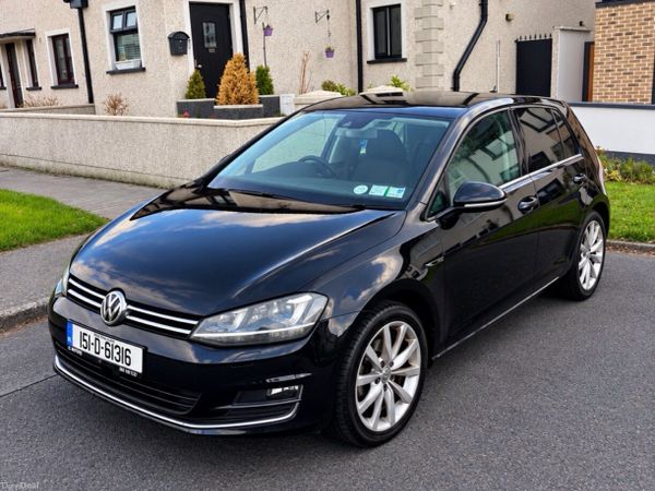 Volkswagen Golf Hatchback, Petrol, 2015, Black