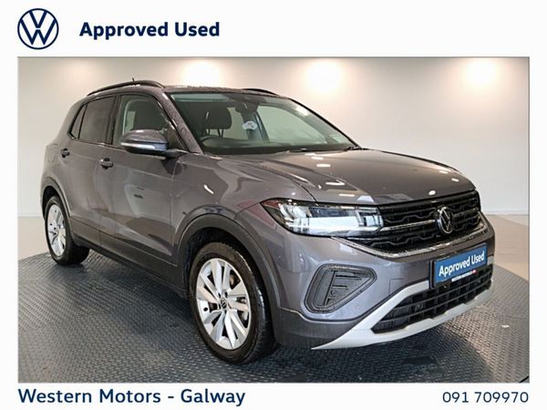 Volkswagen T-Cross Estate, Petrol, 2026, Grey