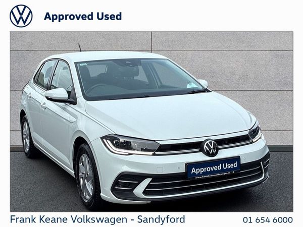 Volkswagen Polo Hatchback, Petrol, 2023, White