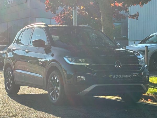Volkswagen T-Cross SUV, Petrol, 2021, Black
