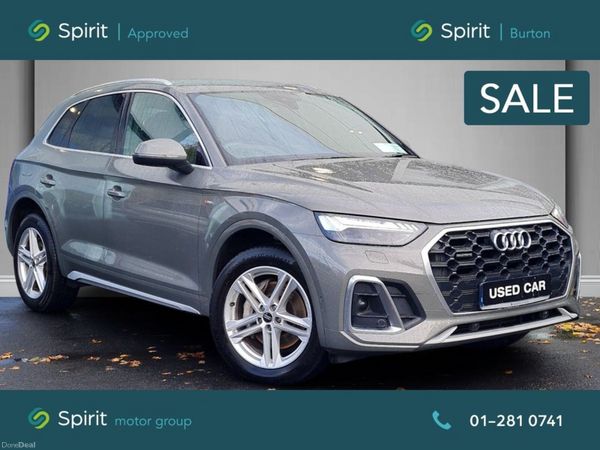 Audi Q5 SUV, Petrol Plug-in Hybrid, 2023, Grey
