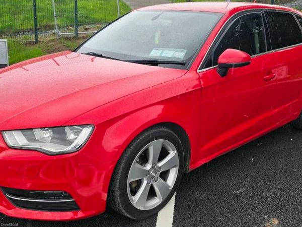 Audi A3 Hatchback, Diesel, 2016, Red