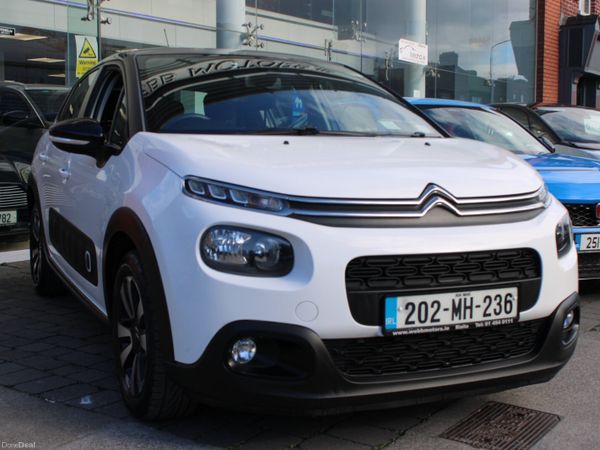 Citroen C3 Hatchback, Petrol, 2020, White