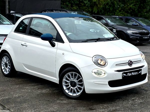 Fiat 500 Hatchback, Petrol, 2016, White