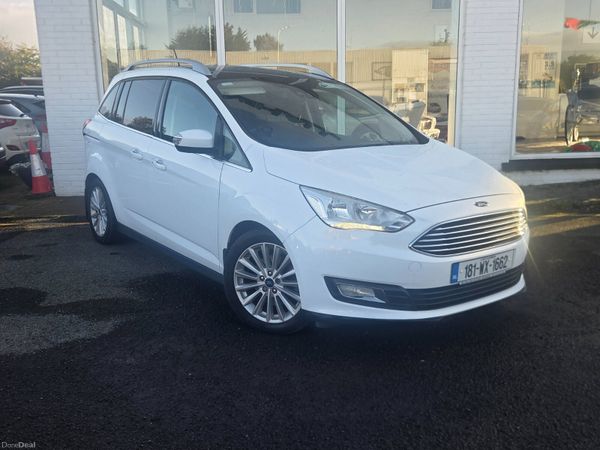 Ford Grand C-Max MPV, Diesel, 2018, White