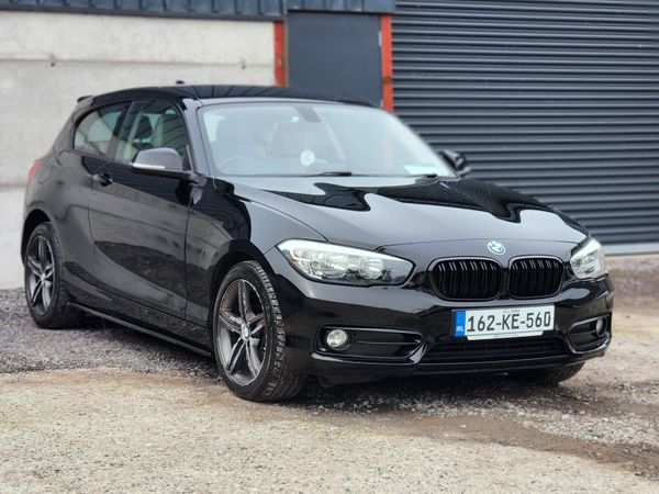 BMW 1-Series Hatchback, Diesel, 2016, Black