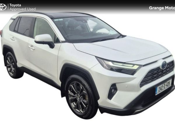 Toyota RAV4 SUV, Petrol Hybrid, 2024, White
