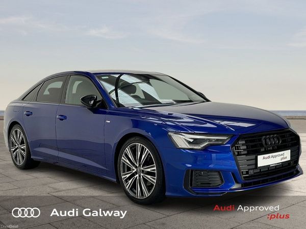 Audi A6 Saloon, Diesel, 2022, Blue