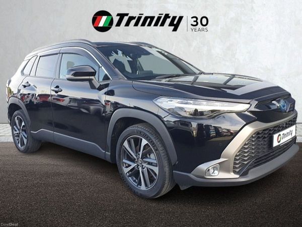 Toyota Corolla Cross SUV, Petrol Hybrid, 2022, Black