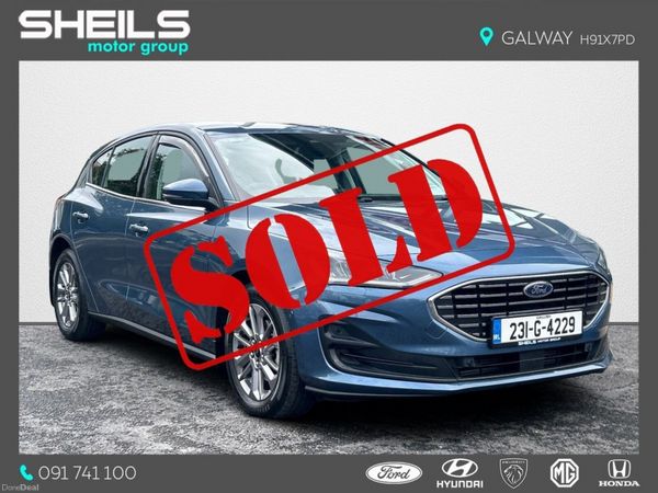 Ford Focus Hatchback, Petrol, 2023, Blue