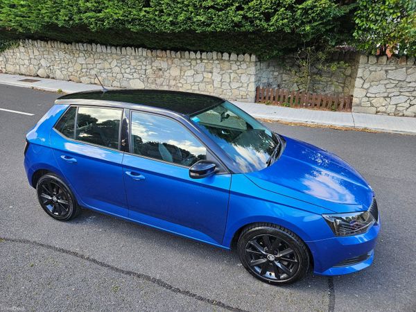Skoda Fabia Hatchback, Petrol, 2017, Blue