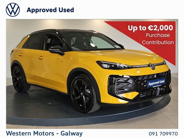 Volkswagen T-Roc SUV, Petrol, 2026, Yellow