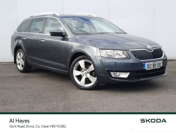 Skoda Octavia Estate, Diesel, 2015, Grey