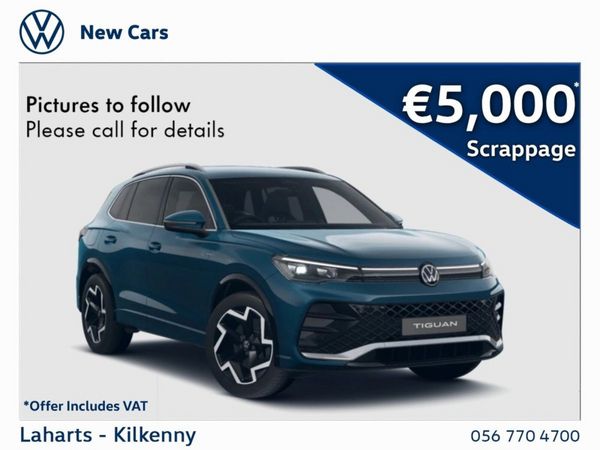 Volkswagen Tiguan SUV, Petrol Plug-in Hybrid, 2026, Silver