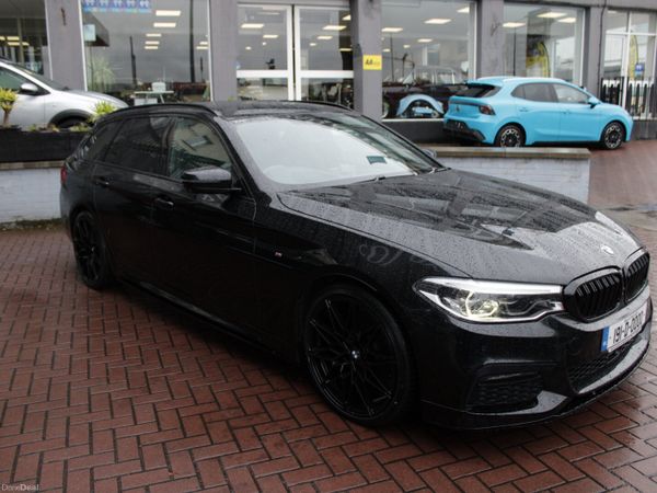 BMW 5-Series Estate, Diesel, 2019, Black