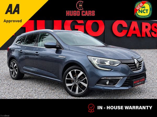 Renault Megane Estate, Petrol, 2019, Grey