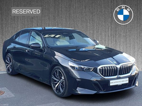 BMW 5-Series Saloon, Petrol Plug-in Hybrid, 2026, Grey