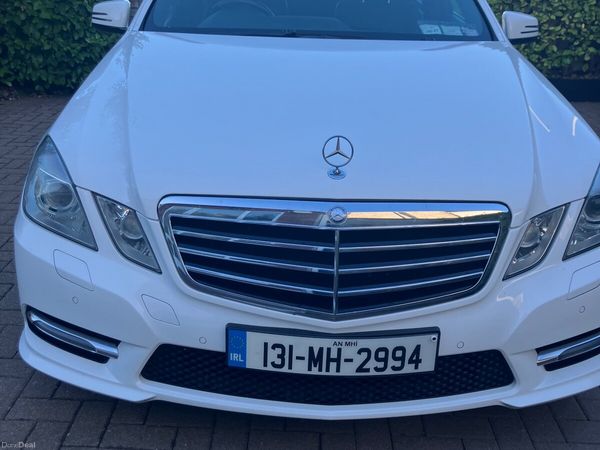 Mercedes-Benz E-Class Saloon, Diesel, 2013, White