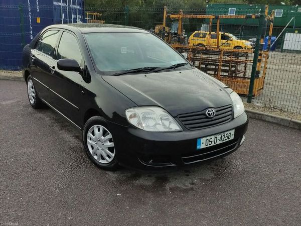 Toyota Corolla Saloon, Petrol, 2005, Black
