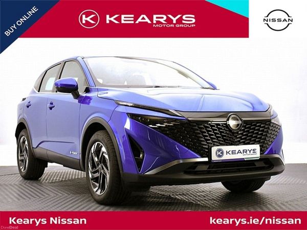 Nissan Qashqai SUV, Petrol Hybrid, 2026, Blue