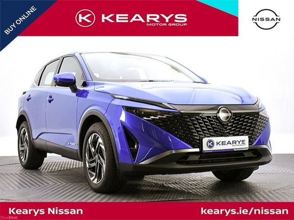Nissan Qashqai SUV, Petrol Hybrid, 2026, Blue