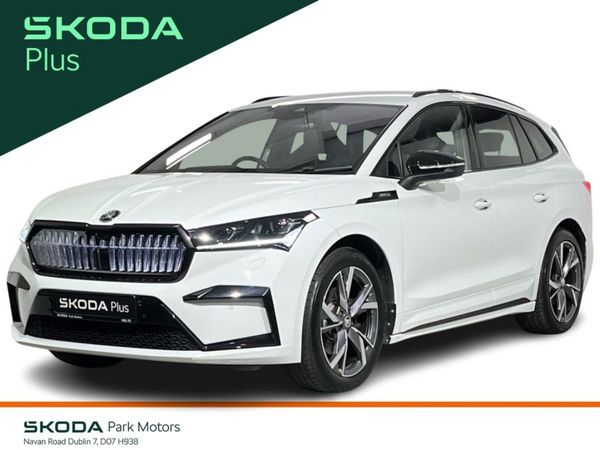 Skoda Enyaq Estate, Electric, 2023, White