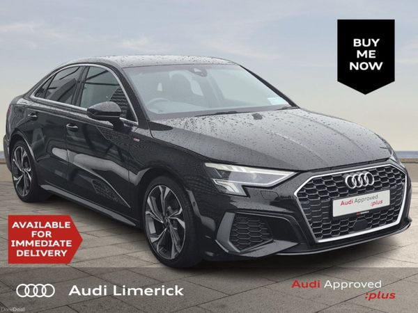 Audi A3 Saloon, Diesel, 2022, Black
