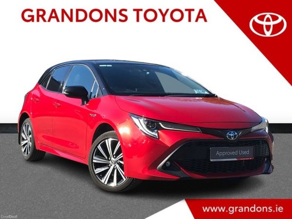 Toyota Corolla Hatchback, Petrol Hybrid, 2022, Red