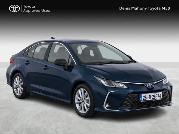 Toyota Corolla Saloon, Petrol Hybrid, 2026, Blue