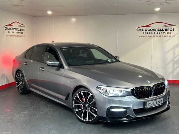 BMW 5-Series Saloon, Diesel, 2017, Blue