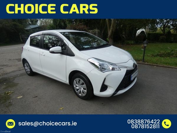 Toyota Yaris Hatchback, Petrol, 2018, White