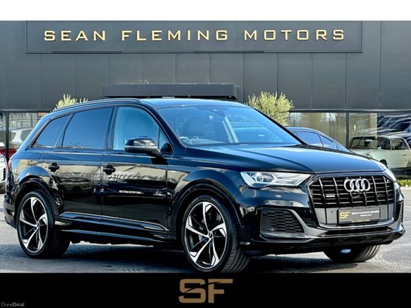 Audi Q7 SUV, Petrol Hybrid, 2023, Black