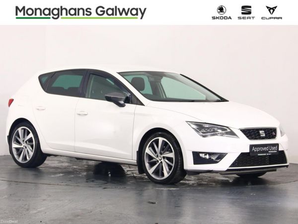 SEAT Leon Hatchback, Diesel, 2014, White