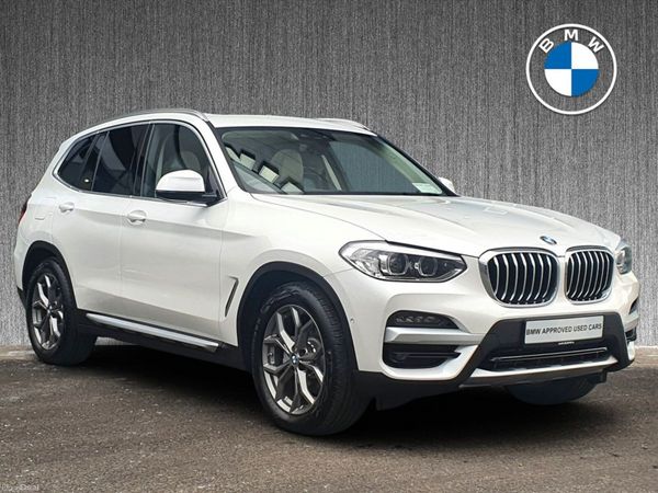BMW X3 SUV, Diesel Hybrid, 2021, White