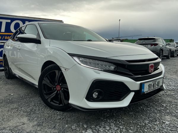 Honda Civic Hatchback, Petrol, 2019, White